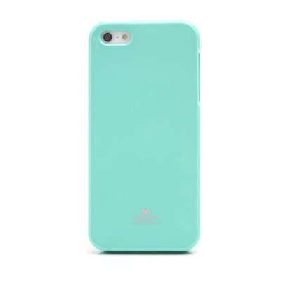 „Mercury“ Color kieto silikono (TPU) žalias (mėtinis) Apple iPhone SE (5, 5s) dėklas (dėkliukas) / Priedai.lt