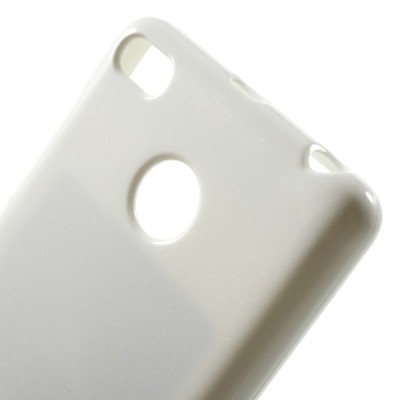 Xiaomi Redmi 3s Mercury baltas kieto silikono TPU dėklas - nugarėlė / Priedai.lt