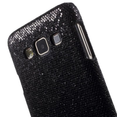 Samsung Galaxy A3 (A300) Fashion juodas plastikinis dėklas / Priedai.lt