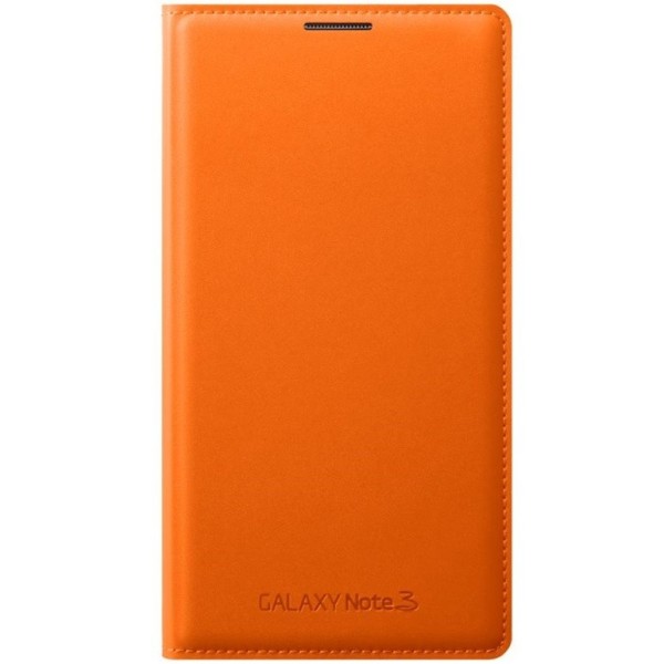 „Samsung“ Flip Wallet tahke kaaned - oranž (Galaxy Note 3)