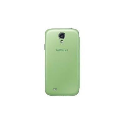 Samsung Galaxy S4 Flip Cover atverčiamas žalias dėklas / Priedai.lt