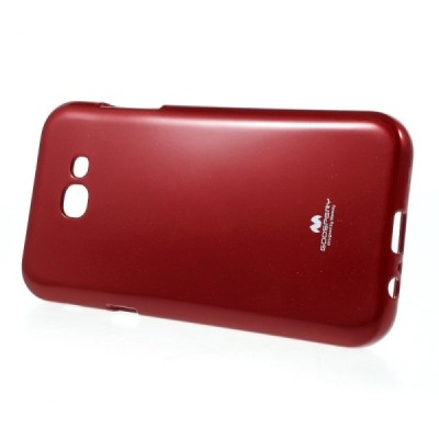 Samsung Galaxy A5 2017 (A520) Mercury raudonas kieto silikono TPU dėklas - nugarėlė / Priedai.lt