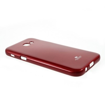 Samsung Galaxy A5 2017 (A520) Mercury raudonas kieto silikono TPU dėklas - nugarėlė / Priedai.lt