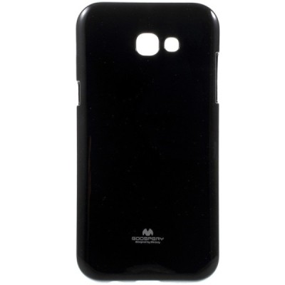 Samsung Galaxy A3 2017 (A320) Mercury juodas kieto silikono TPU dėklas - nugarėlė / Priedai.lt
