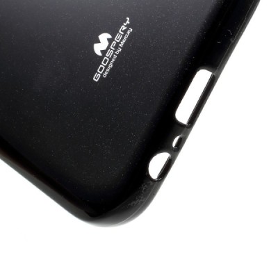 Samsung Galaxy A3 2017 (A320) Mercury juodas kieto silikono TPU dėklas - nugarėlė / Priedai.lt