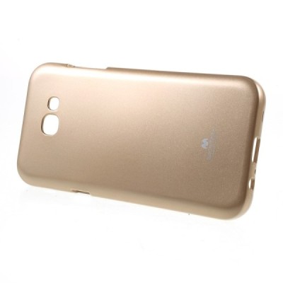 Samsung Galaxy A3 2017 (A320) Mercury auksinis kieto silikono TPU dėklas - nugarėlė / Priedai.lt