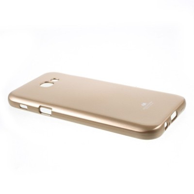 Samsung Galaxy A3 2017 (A320) Mercury auksinis kieto silikono TPU dėklas - nugarėlė / Priedai.lt