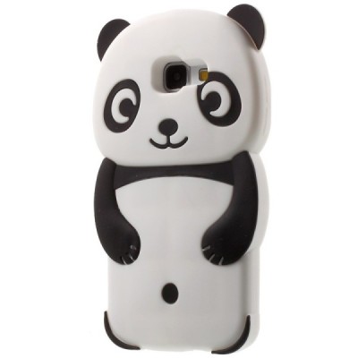 Žaismingas silikoninis Samsung Galaxy A5 2016 (A510) - panda / Priedai.lt
