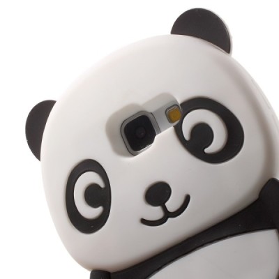 Žaismingas silikoninis Samsung Galaxy A5 2016 (A510) - panda / Priedai.lt