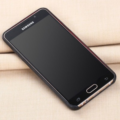 „X-Level“ Vintage Classic serijos Samsung Galaxy A5 2016 (A510) juodas odinis dėklas - nugarėlė / Priedai.lt