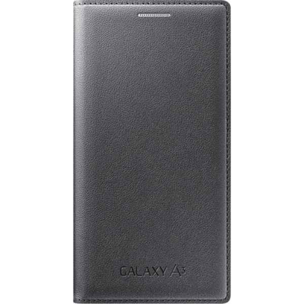 „Samsung“ Flip Cover tahke kaaned - must (Galaxy A3 2015)