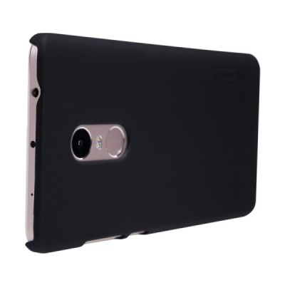 Xiaomi Redmi Note 4 Nillkin Frosted Shield juodas plastikinis dėklas / Priedai.lt