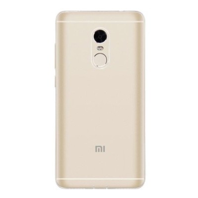 Xiaomi Redmi Note 4 skaidrus (permatomas) silikoninis TPU ploniausias pasaulyje bespalvis dėklas / Priedai.lt