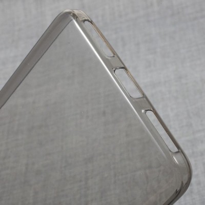 Xiaomi Redmi Note 4 skaidrus (permatomas) silikoninis TPU ploniausias pasaulyje pilkas dėklas / Priedai.lt