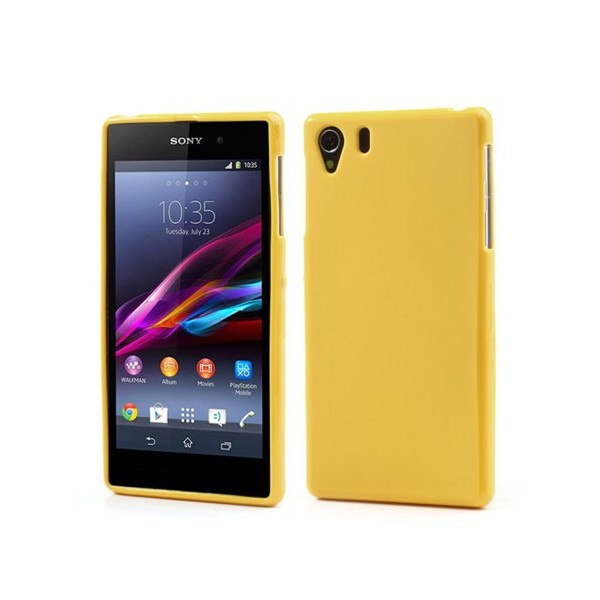 „Jelly Case“ kaaned - kollane (Xperia Z1)