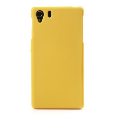 „Jelly Case“ Sony Xperia Z1 geltonas silikoninis dėklas / Priedai.lt