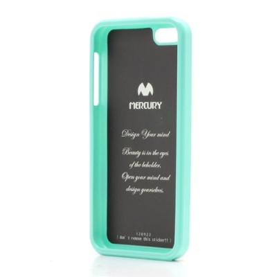 „Mercury“ Color kieto silikono (TPU) žalias (mėtinis) Apple iPhone SE (5, 5s) dėklas (dėkliukas) / Priedai.lt