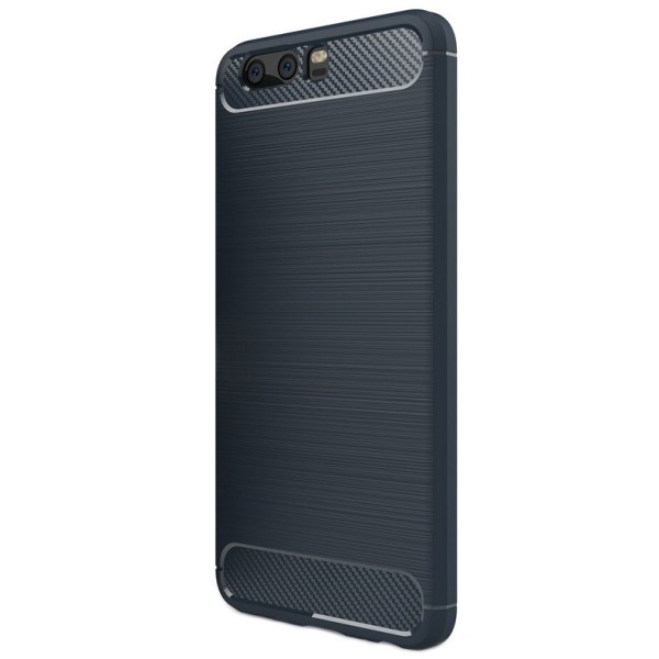 „Carbon“ Kõva silikoon (TPU) kaaned - tumesinine (P10)