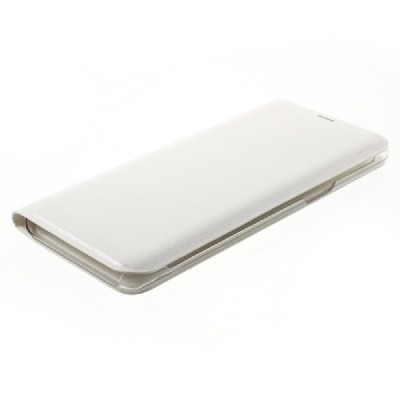 Samsung Galaxy S8 (G950) baltas odinis atverčiamas Smart Wallet dėklas - piniginė / Priedai.lt