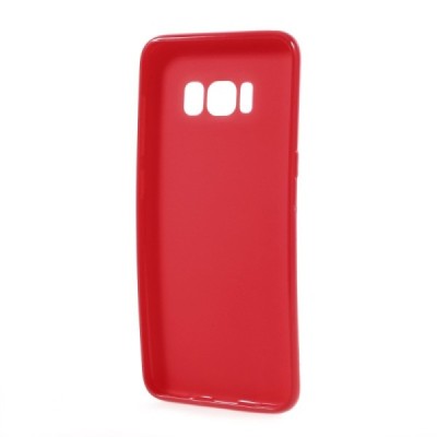 Samsung Galaxy S8 (G950) kieto silikono TPU raudonas dėklas - nugarėlė / Priedai.lt