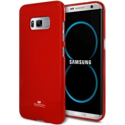Samsung Galaxy S8 (G950) Mercury raudonas kieto silikono tpu dėklas - nugarėlė / Priedai.lt