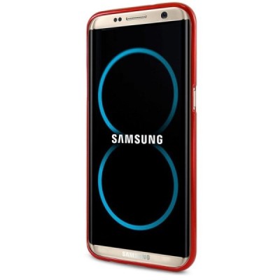 Samsung Galaxy S8 (G950) Mercury raudonas kieto silikono tpu dėklas - nugarėlė / Priedai.lt