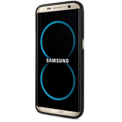 Samsung Galaxy S8+ (G955) Mercury juodas kieto silikono tpu dėklas - nugarėlė / Priedai.lt