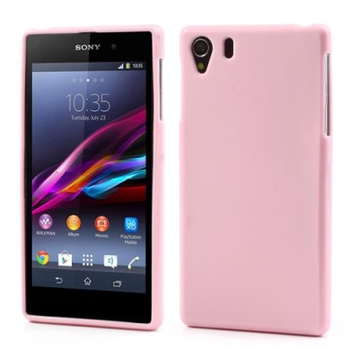 „Jelly Case“ Sony Xperia Z1 rožinis tpu dėklas / Priedai.lt