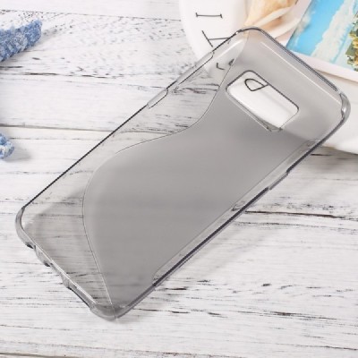 Samsung Galaxy S8 (G950) silikoninis TPU pilkas dėklas - nugarėlė / Priedai.lt