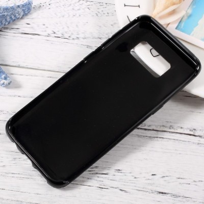 Samsung Galaxy S8+ (G955) silikoninis TPU juodas dėklas - nugarėlė / Priedai.lt