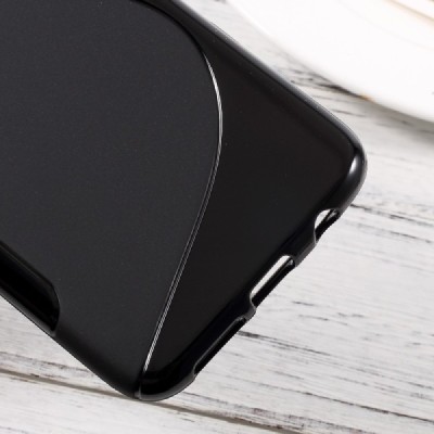 Samsung Galaxy S8+ (G955) silikoninis TPU juodas dėklas - nugarėlė / Priedai.lt
