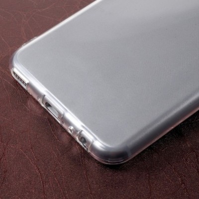 Huawei P10 Plus skaidrus (permatomas) kieto silikono TPU ploniausias pasaulyje bespalvis dėklas / Priedai.lt