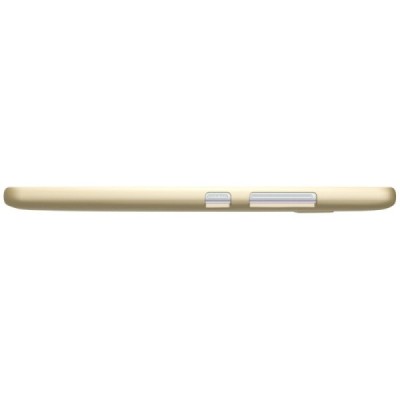 HTC U Ultra (Ocean Note) Nillkin Frosted Shield auksinis plastikinis dėklas + apsauginė ekrano plėvelė / Priedai.lt
