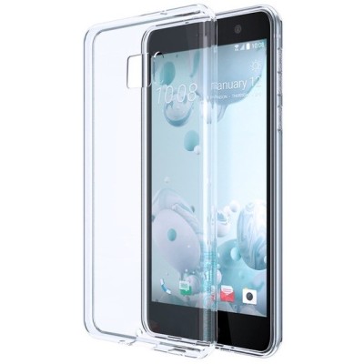 HTC U Ultra (Ocean Note) kieto silikono TPU skaidrus dėklas - nugarėlė / Priedai.lt