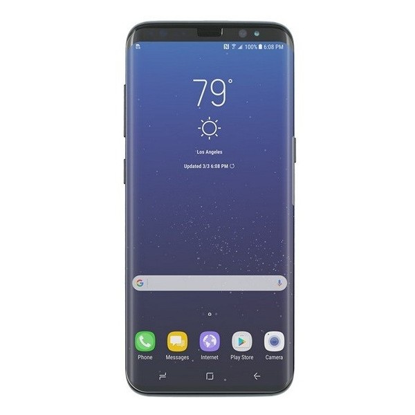 „ISME“ ekraani kaitsekile (täielik katvus) - läbipaistev (Galaxy S8+)