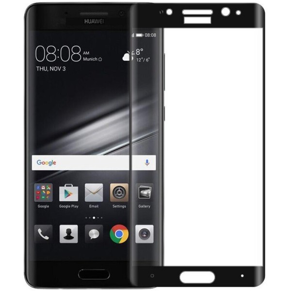 „Hat-Prince“ Tempered Glass kaitsev ekraaniklaas 0.26 mm - must (Mate 9 Pro)