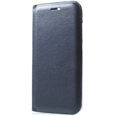 Huawei P10 (Huawei Ascend P10) mėlynas odinis atverčiamas Flip Wallet dėklas - piniginė / Priedai.lt