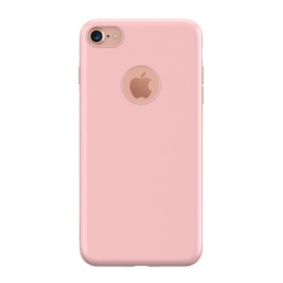 Apple iPhone 7 (iPhone 8) Baseus Mystery šviesiai rožinis dėklas su integruotu magnetu / Priedai.lt