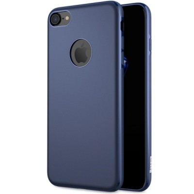 Apple iPhone 7 (iPhone 8) Baseus Mystery tamsiai mėlynas dėklas su integruotu magnetu / Priedai.lt