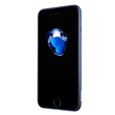 Apple iPhone 7 (iPhone 8) Baseus Mystery tamsiai mėlynas dėklas su integruotu magnetu / Priedai.lt