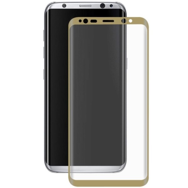 „Hat-Prince“ Tempered Glass kaitsev ekraaniklaas 0.26 mm - kuldne (Galaxy S8)