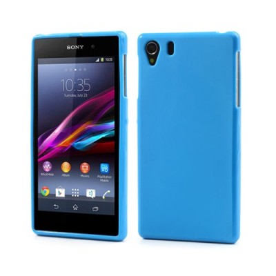 „Jelly Case“ Sony Xperia Z1 mėlynas TPU dėklas / Priedai.lt