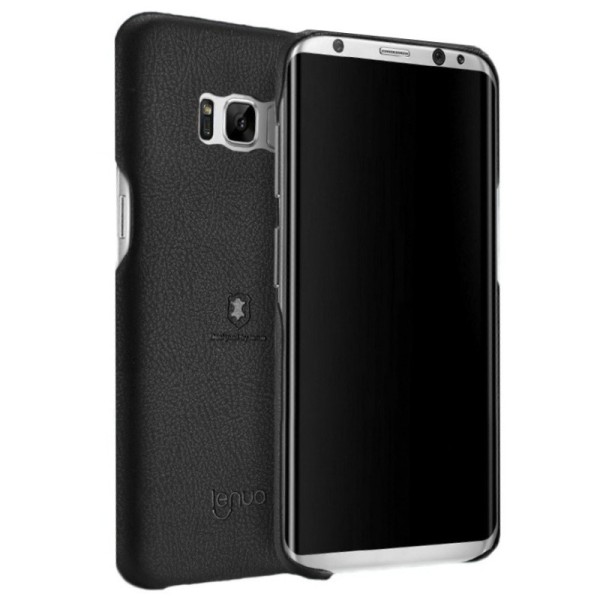 „Lealates“ Soft Slim kaaned - must (Galaxy S8+)