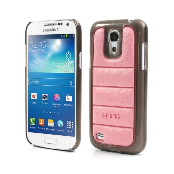 „Infisens“ Hybrid Bumper kaaned - roosa (Galaxy S4 mini)