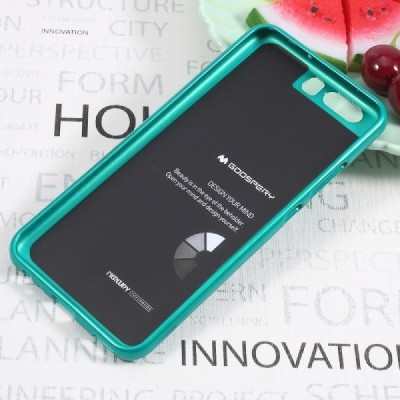 Huawei P10 Plus žalias Mercury kieto silikono (TPU) dėklas - nugarėlė / Priedai.lt