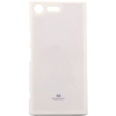 Sony Xperia XZ Premium (XZ Premium Dual) baltas Mercury kieto silikono (TPU) dėklas - nugarėlė / Priedai.lt