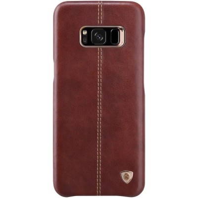 „Nillkin“ Englon Samsung Galaxy S8 (G950) rudas odinis dėklas - nugarėlė / Priedai.lt