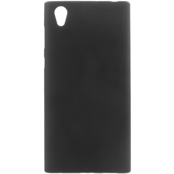 Kõva silikoon (TPU) kaaned - must (Xperia L1)