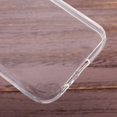 Samsung Galaxy A5 2017 (A520) skaidrus (permatomas) kieto silikono TPU ploniausias pasaulyje bespalvis dėklas / Priedai.lt
