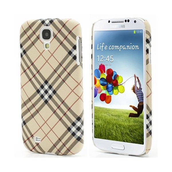 Burberry stiilis kaaned - hele pruun (Galaxy S4)